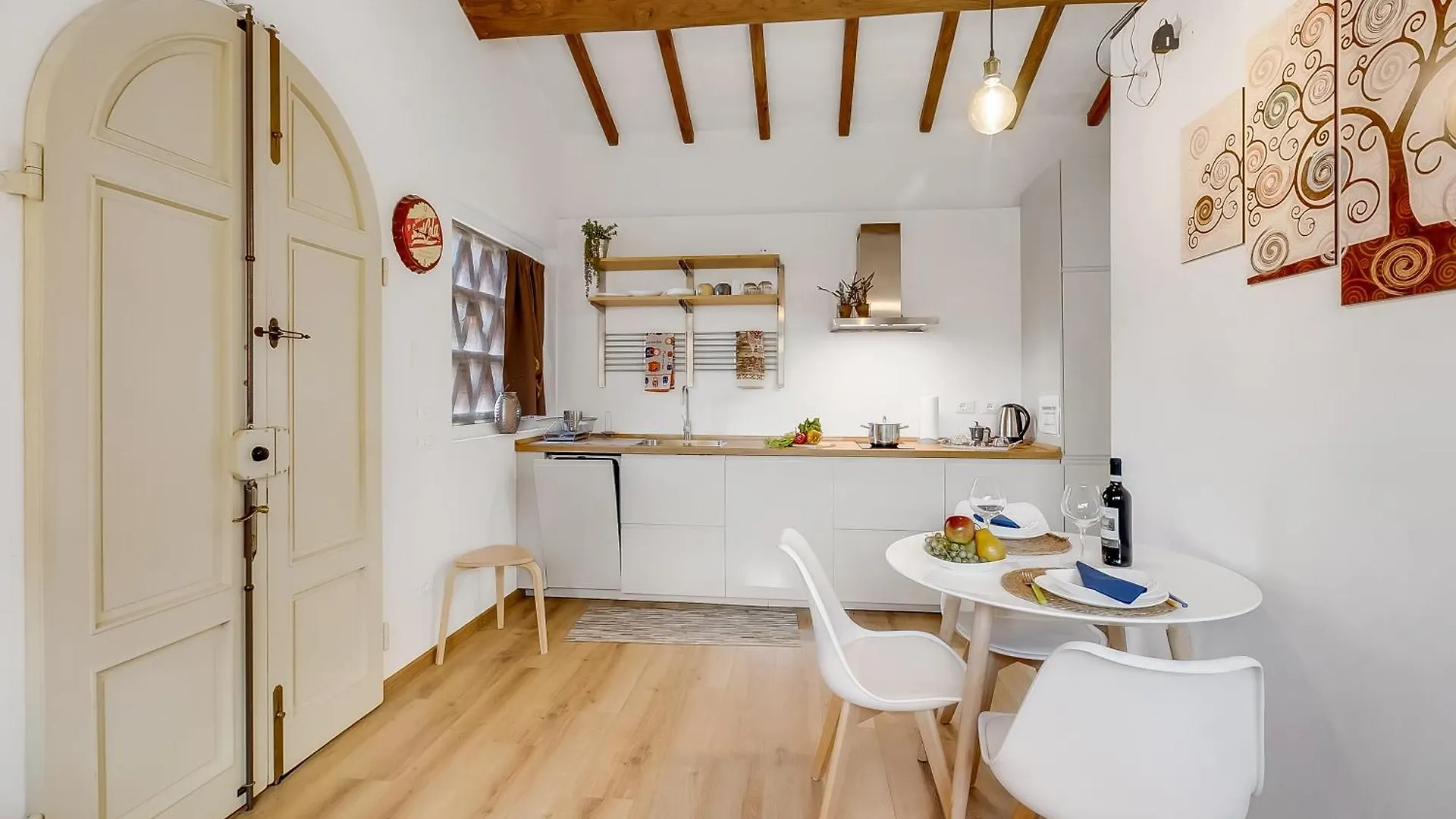 아파트 Cozy Apt Intypical Hayloft With Garden - Happy Rentals Castelfranco di Sopra
