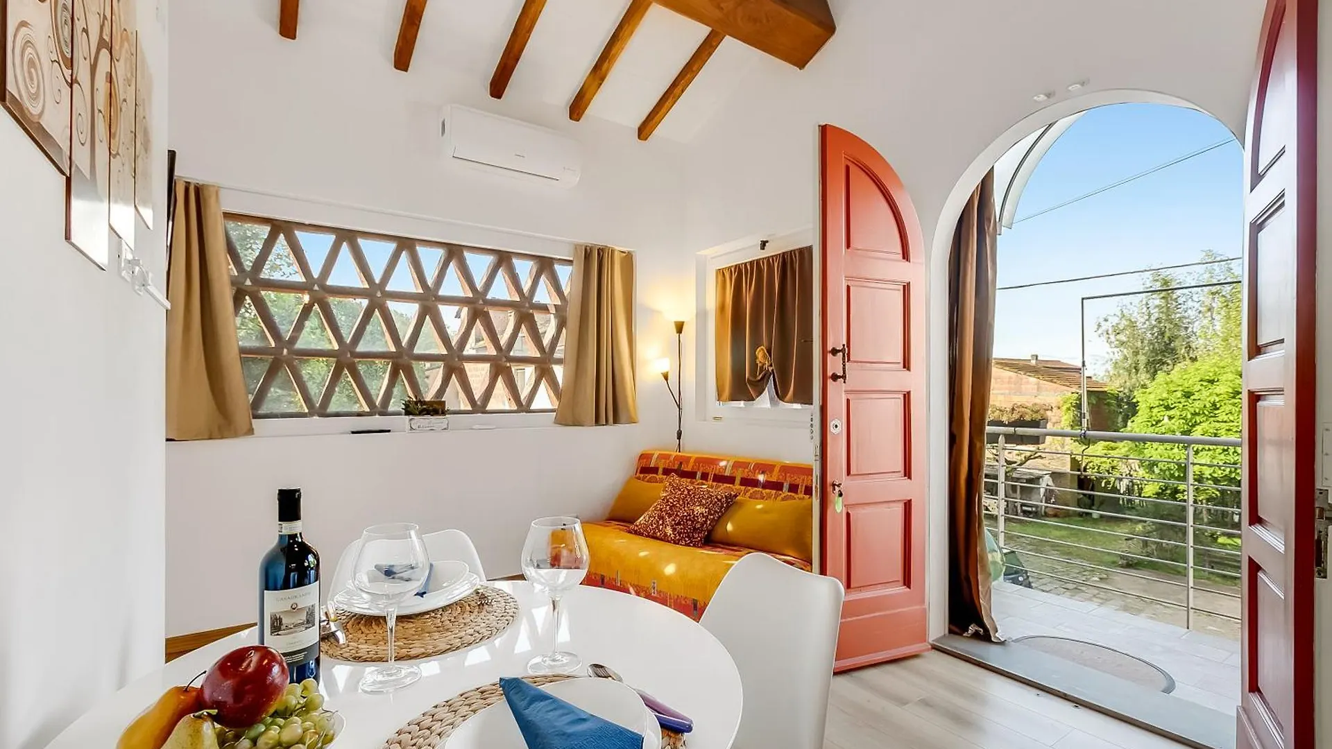 Cozy Apt Intypical Hayloft With Garden - Happy Rentals Castelfranco di Sopra